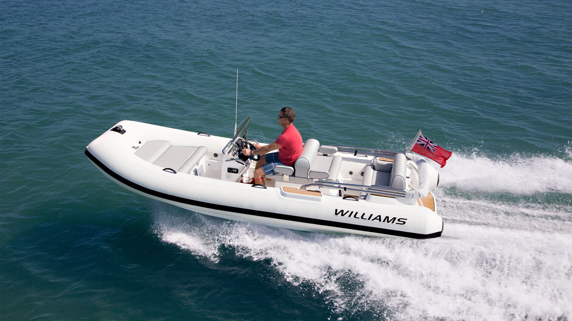 Williams DieselJet 505 underway